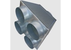 Kratki SR150/4X125 Διανομέας Αέρα για Ενεργειακό Τζάκι