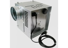 Kratki TURBINA/860 Εξαεριστήρας Τζακιού Οροφής 80W με Διάμετρο Φ150mm Ασημί