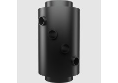 Kratki TURBODYM/P Θερμοσυλλέκτης Καπνοδόχου Μεταλλικός 200mm Μαύρος