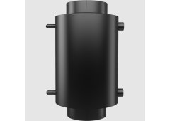 Kratki TURBODYM/W/W Θερμοσυλλέκτης Καπνοδόχου Μεταλλικός 200mm Μαύρος