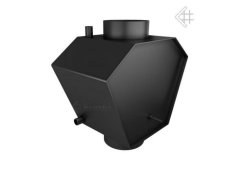 Kratki WCW/200 Θερμοσυλλέκτης Καπνοδόχου Μεταλλικός 200mm Μαύρος