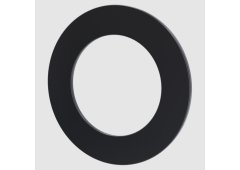 Kratki ROZETA/SO200 Ροζέτα Καπνοδόχου Μεταλλική 200mm Μαύρη