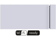 Kyoto Θερμοπομπός Τοίχου 1500W με Ηλεκτρονικό Θερμοστάτη και WiFi White  +Δώρο Γάντια Εργασίας