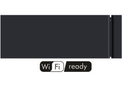 Kyoto Θερμοπομπός Τοίχου 2000W με Ηλεκτρονικό Θερμοστάτη και WiFi Αnthracite +Δώρο Γάντια Εργασίας