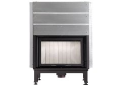 Lazaru e-FLAT 90/51 Ενεργειακό Τζάκι Ξύλου Αερόθερμο 13.2kW Ίσιο με Συρόμενη Πόρτα