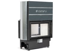 Lazaru e-Line Tunnel 90/52 Ενεργειακό Τζάκι Αερόθερμο 12.4kW Διαμπερές με Συρόμενη Πόρτα