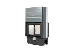 Lazaru Tunnel Premium 70/52 Ενεργειακό Τζάκι Αερόθερμο 13.6kW Διαμπερές Συρόμενη Πόρτα με Βεντιλατέρ