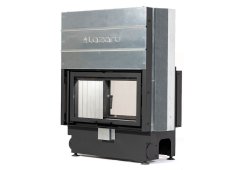 Lazaru Tunnel Premium 90/52 Ενεργειακό Τζάκι Αερόθερμο 12.8kW Διαμπερές Συρόμενη Πόρτα