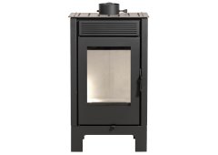 Lazaru VS-56/42 Χαλύβδινη Ξυλόσομπα 12kW Inox