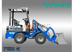 Agrimac Μίνι σπαστός τροχοφόρος φορτωτής LD6