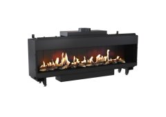 Kratki Leo 200 G31 37 MBAR Ενεργειακό Τζάκι Αερίου 17kW Ίσιο με Σταθερή Πόρτα