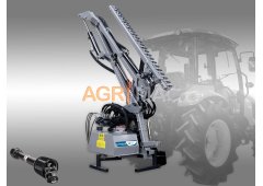 Agrimac Τηλεσκοπικό λογχοφόρο – θαμνοκοπτικό με μπάρα κοπής αυτόνομο για τρακτέρ LK145