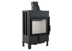 Kratki Lucy 12 Ενεργειακό Τζάκι Ξύλου 12kW Ίσιο με Ανοιγόμενη Πόρτα