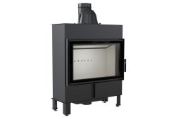 Kratki Lucy 14 Slim Ενεργειακό Τζάκι Ξύλου 10kW Ίσιο με Ανοιγόμενη Πόρτα