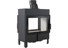 Kratki Lucy 14 T Ενεργειακό Τζάκι Ξύλου 14kW Διαμπερές με Ανοιγόμενες Πόρτες