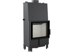 Kratki Lucy PW 12 W Ενεργειακό Τζάκι Ξύλου Καλοριφέρ 12kW Ίσιο με Ανοιγόμενη Πόρτα Κλειστού Δοχείου