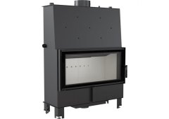 Kratki Lucy PW 20 W Ενεργειακό Τζάκι Ξύλου Καλοριφέρ 20kW Ίσιο με Ανοιγόμενη Πόρτα Κλειστού Δοχείου