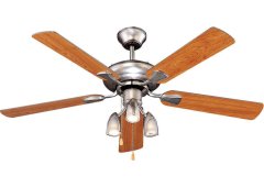 Human M48005-XY-3L Ανεμιστήρας Οροφής 120cm με Φως Καφέ