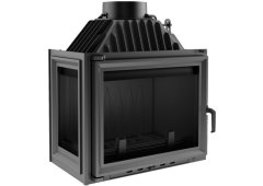 Kratki Maja L Ενεργειακό Τζάκι Ξύλου 8kW Αριστερή Γωνία με Ανοιγόμενη Πόρτα