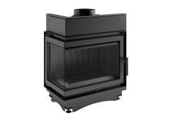 Kratki Maja L BS Ενεργειακό Τζάκι Ξύλου 8kW Αριστερή Γωνία με Ανοιγόμενη Πόρτα