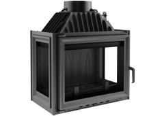 Kratki Maja LP Ενεργειακό Τζάκι Ξύλου 8kW Τρίπλευρο με Ανοιγόμενη Πόρτα