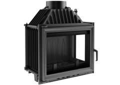 Kratki Maja P Ενεργειακό Τζάκι Ξύλου 8kW Δεξιά Γωνία με Ανοιγόμενη Πόρτα