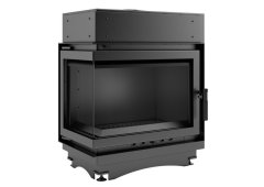 Kratki Maja PW BL 12 BSW Ενεργειακό Τζάκι Καλοριφέρ Αριστερή Γωνία Ανοιγόμενη Πόρτα Κλειστού Δοχείου