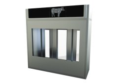 Maturmeat® 400 kg Ντουλάπι ξηρής ορίμανσης κρέατος με δύο θαλάμους και διπλή βιτρίνα