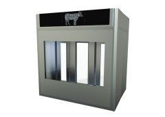 Maturmeat® 200 kg Ντουλάπι ξηρής ορίμανσης κρέατος με δύο θαλάμους και διπλή βιτρίνα