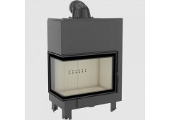 Kratki MBA L BS Ενεργειακό Τζάκι Ξύλου 17kW Αριστερή Γωνία με Ανοιγόμενη Πόρτα