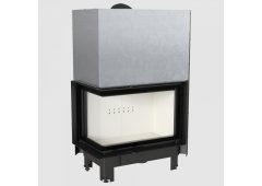 Kratki MBA L BS G Ενεργειακό Τζάκι Ξύλου 17kW Δεξιά Γωνία με Ανοιγόμενη Πόρτα