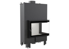 Kratki MBM PW 10 P BS W Ενεργειακό Τζάκι Καλοριφέρ Δεξιά Γωνία Ανοιγόμενη Πόρτα Κλειστού Δοχείου