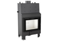 Kratki MBM PW 10 W Ενεργειακό Τζάκι Ξύλου Καλοριφέρ 12kW Ίσιο με Συρόμενη Πόρτα Κλειστού Δοχείου