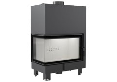 Kratki MBO PW 15 L BS W Ενεργειακό Τζάκι Καλοριφέρ Αριστερή Γωνία Ανοιγόμενη Πόρτα Κλειστού Δοχείου