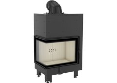 Kratki MBZ L BS Ενεργειακό Τζάκι Ξύλου 13kW Αριστερή Γωνία με Ανοιγόμενη Πόρτα