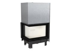 Kratki MBZ L BS G Ενεργειακό Τζάκι Ξύλου 13kW Δεξιά Γωνία με Συρόμενη Πόρτα