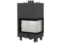 Kratki MBZ PW 13 P BS W Ενεργειακό Τζάκι Καλοριφέρ Δεξιά Γωνία Ανοιγόμενη Πόρτα Κλειστού Δοχείου