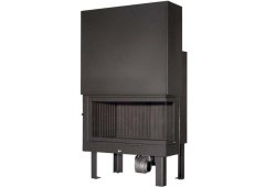 Syrios MT-AE-06 Ενεργειακό Τζάκι Ξύλου 25kW Δεξιά Γωνία με Ανοιγόμενη Πόρτα