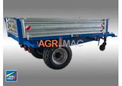 Agrimac Τρείλερ για τρακτέρ με τριπλή υδραυλική ανατροπή 3000kg MT3000-3H