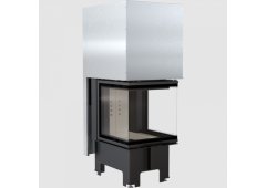 Kratki NBC 500 500 Ενεργειακό Τζάκι Ξύλου 8kW Τρίπλευρο με Συρόμενη Πόρτα