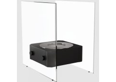 Kratki Nest Tuv Επιτραπέζιο Τζάκι Βιοαιθανόλης Εσωτερικού Χώρου Μαύρο 30x20x30cm