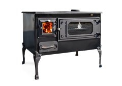 Ntontos N.150 Lux Σόμπα Ξύλου Εμαγιέ με Φούρνο 8kw