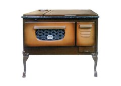 Ntontos N.150 Σόμπα Ξύλου Εμαγιέ με Φούρνο 8kw