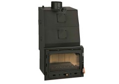 Ntontos N.39 Τζάκι Καλοριφέρ Ξύλου 5kw Μαύρο