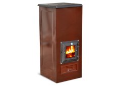 Ntontos N.80 Σόμπα Ξύλου Εμαγιέ Τετράγωνη 10kw