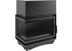 Kratki Oliwia L BS Ενεργειακό Τζάκι Ξύλου 18kW Αριστερή Γωνία με Ανοιγόμενη Πόρτα