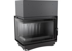 Kratki Oliwia L BS Deco Ενεργειακό Τζάκι Ξύλου 18kW Αριστερή Γωνία με Ανοιγόμενη Πόρτα