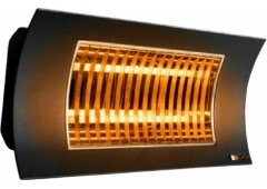 Oasi Black Ηλεκτρικό Κάτοπτρο Υπερύθρων με Ισχύ 2kW +Δώρο Γάντια Εργασίας