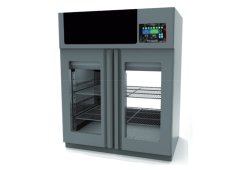 Stagionello® 60kg Ντουλάπι ζύμωσης, ξήρανσης και παλαίωσης ψαρικών προϊόντων με διπλή βιτρίνα