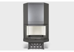 Camino design αερόθερμη ενεργειακη εστια pf 900B (πρισματικό 90, διαμπερές)*